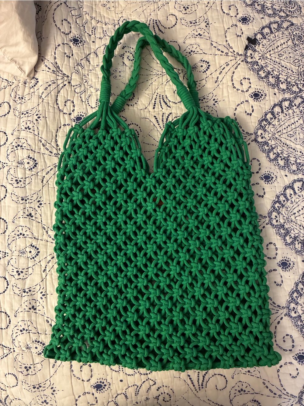 Green Rope Tote - JCrew